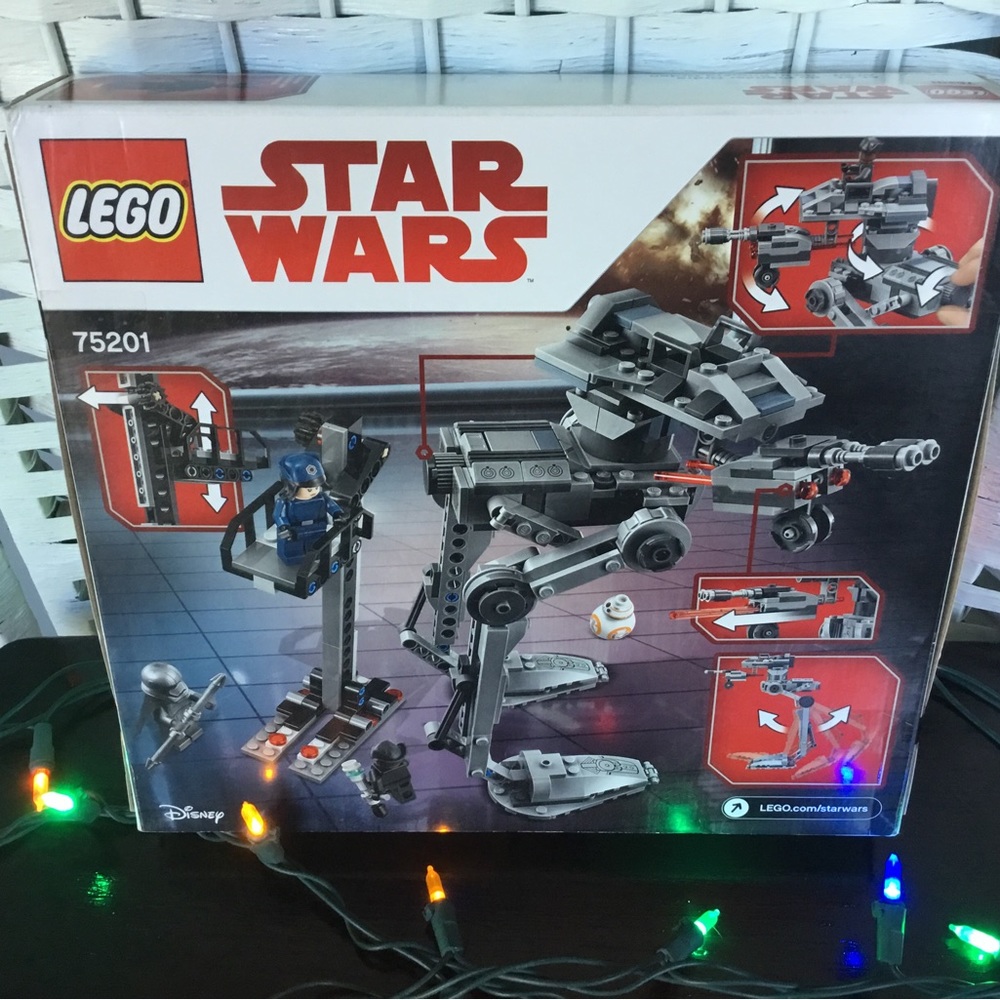 Lego Star Wars 1st Order AT ST 75201 New with slight creases on box - Picture 14 of 16